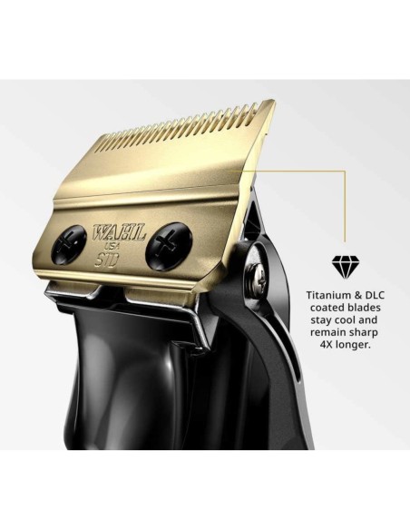 Maquina Corte Clipper Magic Clip Cordless Black Wahl