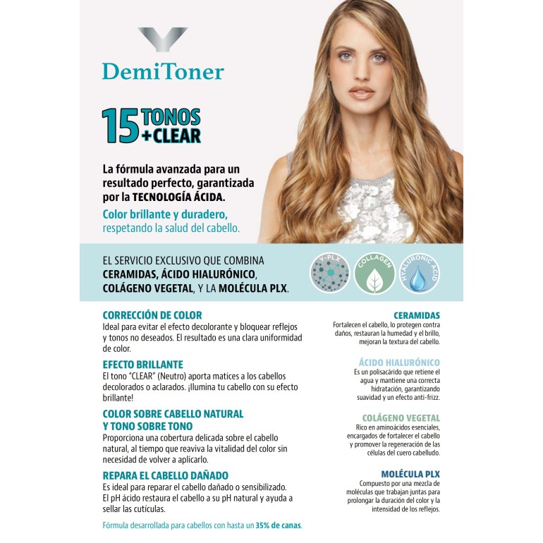 DemiToner coloración Acida 100ml YoungTintes ProfesionalYOUNG DemiToner coloración Acida 100ml YoungTintes ProfesionalYOUNG