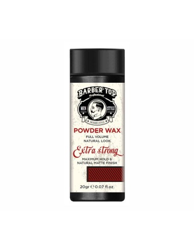 Polvos de Volumen extra fuerte 20 gr Barber Top