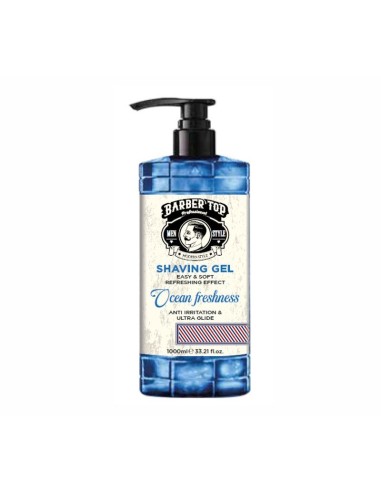 Gel Afeitado Ocean Freshess 1000 ml Barber Top