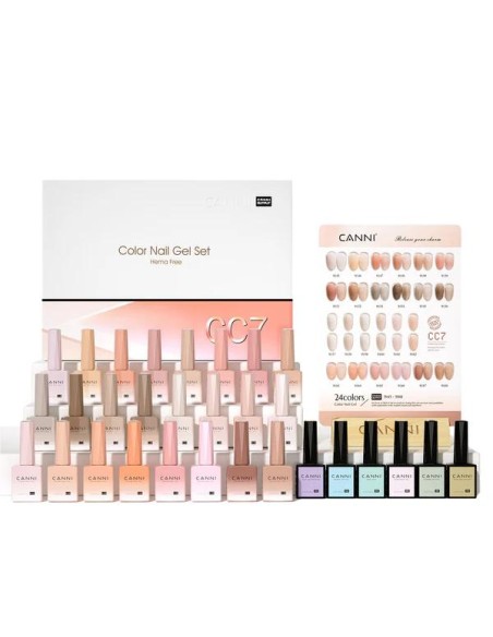 Kit 30 Esmaltes CC7 Canni