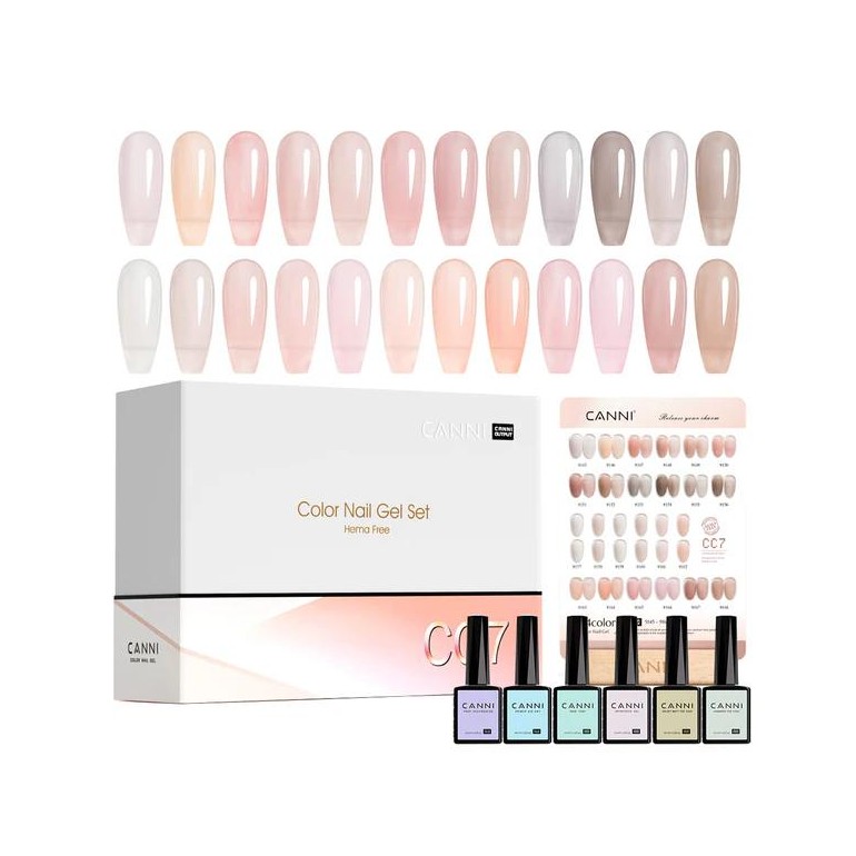 Kit 30 Esmaltes CC7 Canni