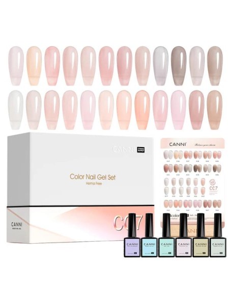 Kit 30 Esmaltes CC7 Canni