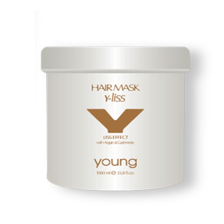 Mascarilla Alisante Y Liss 1000 ml YoungMascarilla CapilarBarberpro.es