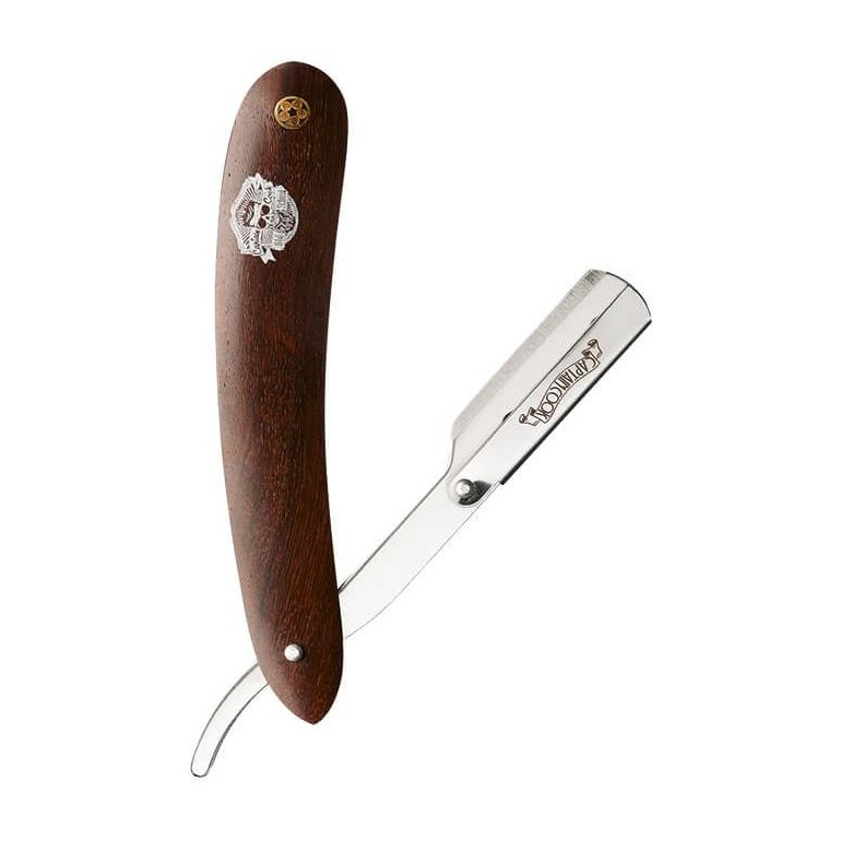Navaja de Afeitado Mango Madera Captain Cook EurostilCuchillas - Navajas - Tijeras . BarberíasBarberpro.es