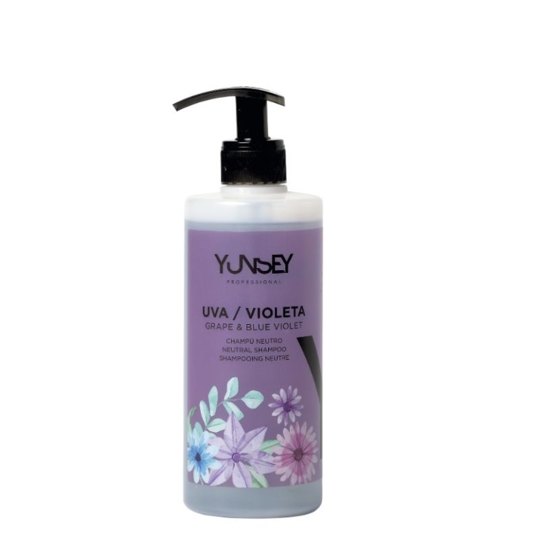 Champú Uva/ Violeta 400 ml YunseyChampús y acondicionadorBarberpro.es
