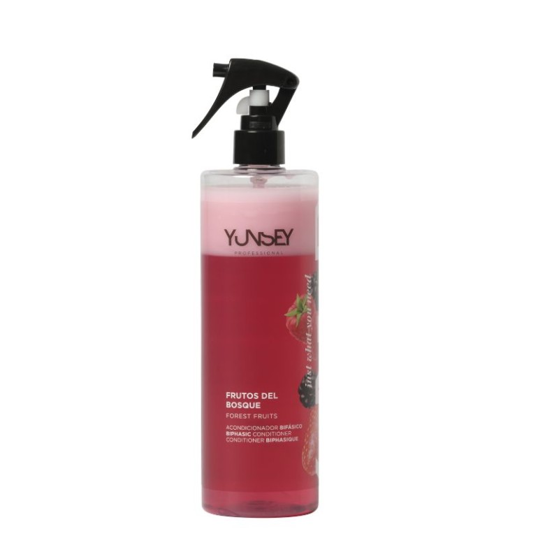 Acondicionador Bifasico Frutos del Bosque 500 ml YunseyChampús y acondicionadorBarberpro.es