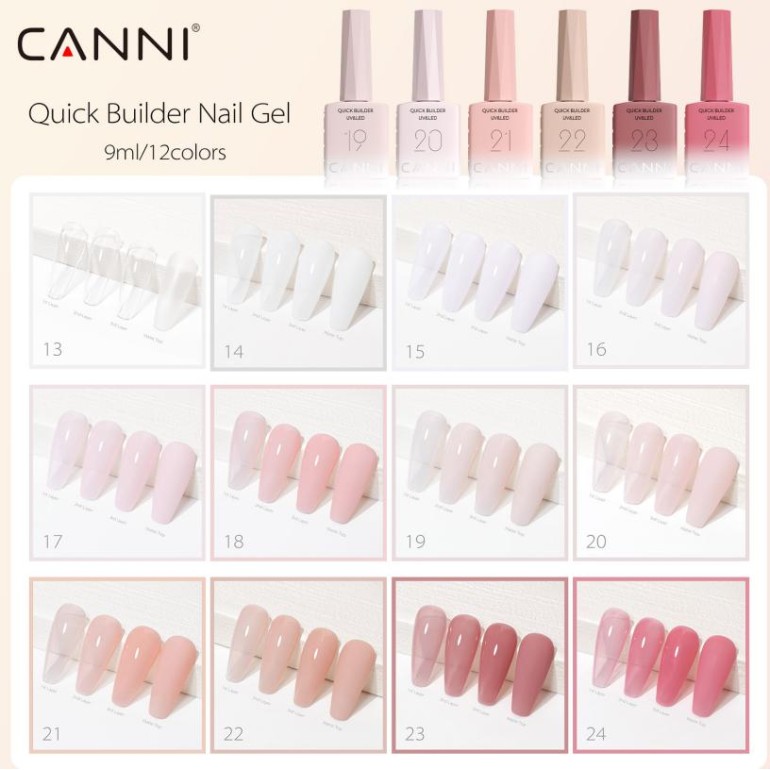 Quick Builder Hema Tpo Free 9 ml CanniGel Constructor y AcrygelBarberpro.es