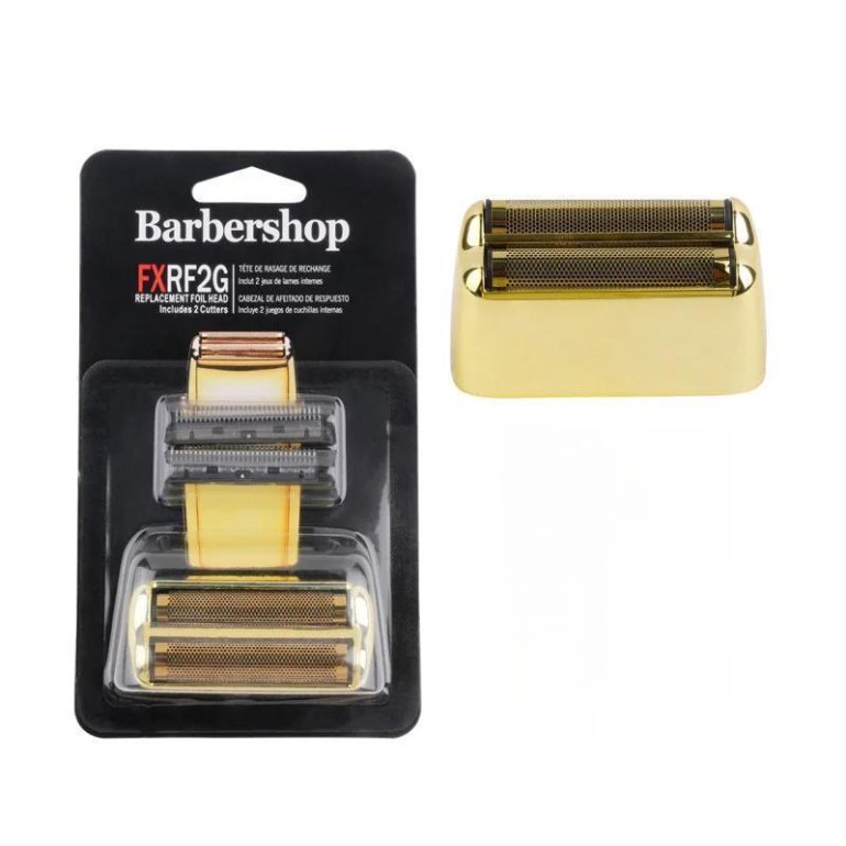 Recambio Cabezal Dorado + Cuchillas Compatible Babyliss FXFS2Accesorios y Repuestos maquinasBarberpro.es