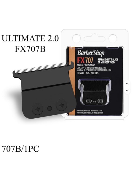 Cuchillas Black Repuesto Compatible Babyliss FX787 SkeletonAccesorios y Repuestos maquinasBarberpro.es