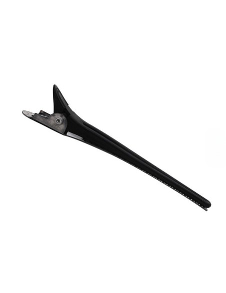 Pinza Metalica Negra Peluqueria 12 unidades