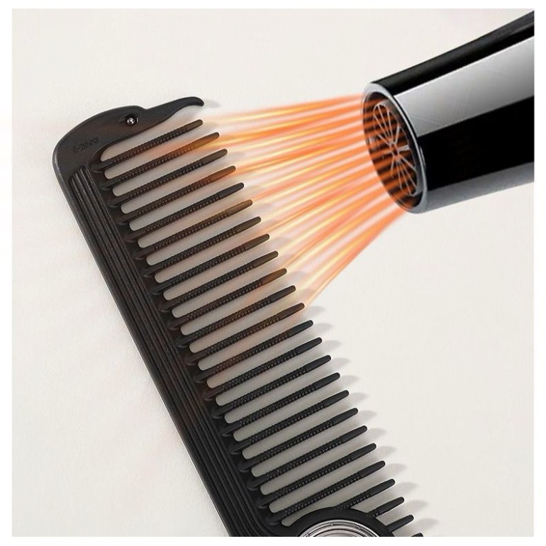 Peine Giratorio Color Negro 22 cmPeines y Cepillos de PeluqueríaBarberpro.es