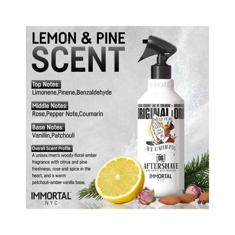 Colonia Stay Blessed 06 Aftershave 500 ml Immortal NYCColoniasBarberpro.es