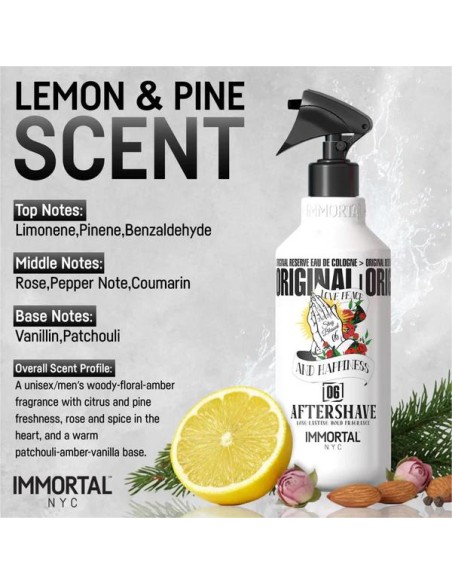 Colonia Stay Blessed 06 Aftershave 500 ml Immortal NYCColoniasBarberpro.es