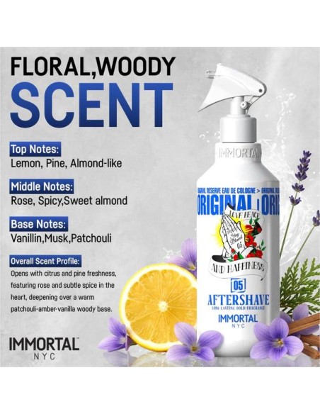 Colonia Stay Blessed 05 Aftershave 500 ml Immortal NYCColoniasBarberpro.es