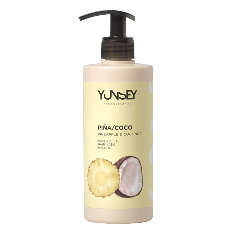 Mascarilla Piña Coco 400 ml YunseyMascarilla CapilarBarberpro.es