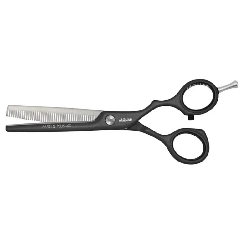 Tijera Entresacar Peluqueria Pastell Plus 40 Offset JaguarCuchillas - Navajas - Tijeras . BarberíasBarberpro.es