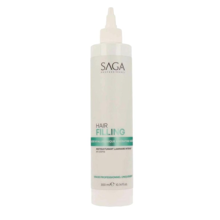 Tratamiento intensivo Hair Filling 300 ml Saga ProfessionnalTratamientos y AmpollasBarberpro.es