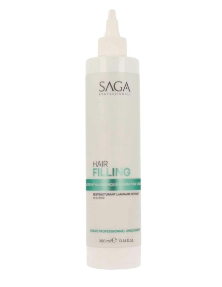 Tratamiento intensivo Hair Filling 300 ml Saga ProfessionnalTratamientos y AmpollasBarberpro.es