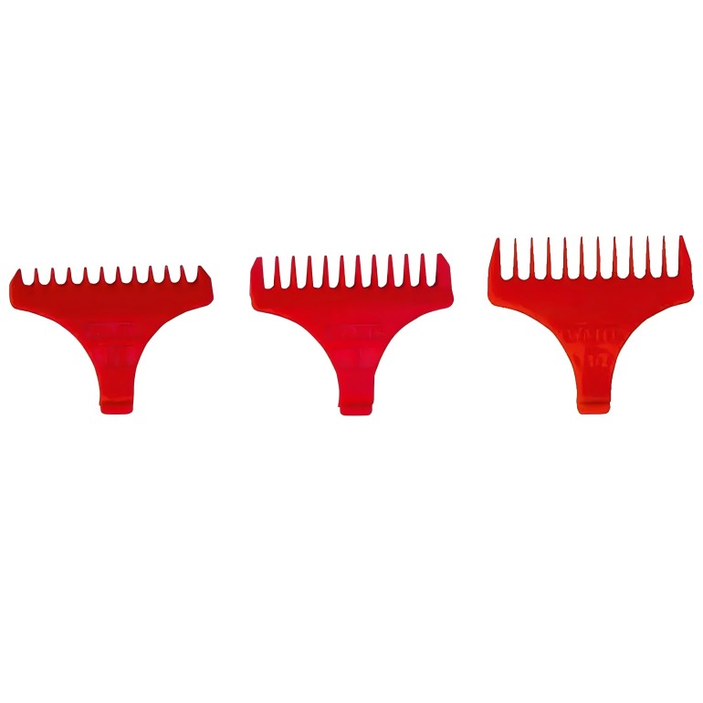 Set 3 Peines Recambio maquina Retoque Detailer WahlAccesorios y Repuestos maquinasBarberpro.es