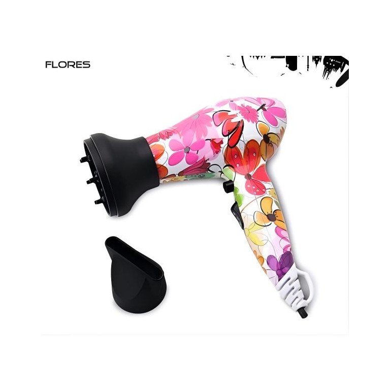 Secador viaje WR 3.0  Flores Lim HairSecadoresBarberpro.es