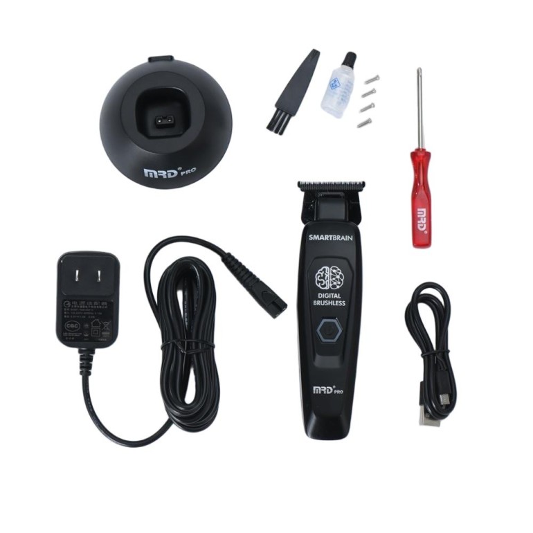 Maquina Retoque Trimmer Smart Brain Lite Negra MRDMaquinas Retoque TrimmersBarberpro.es