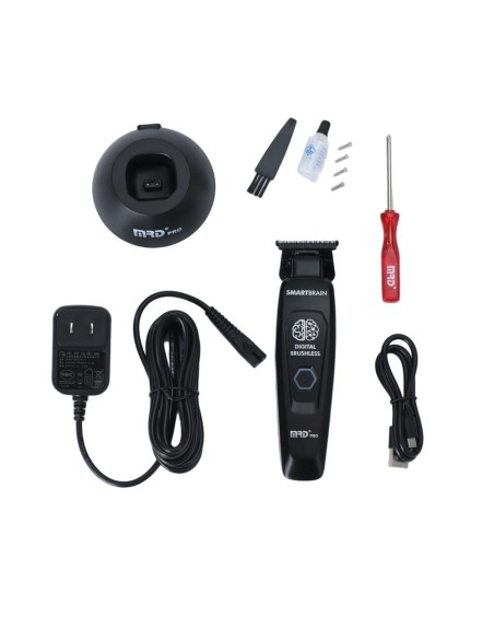 Maquina Retoque Trimmer Smart Brain Lite Negra MRDMaquinas Retoque TrimmersBarberpro.es