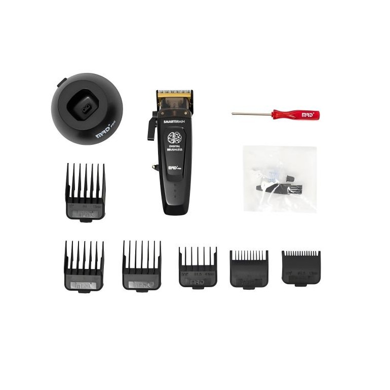 Maquina Corte Clipper Smart Brain Negra MRDMáquinas CorteBarberpro.es