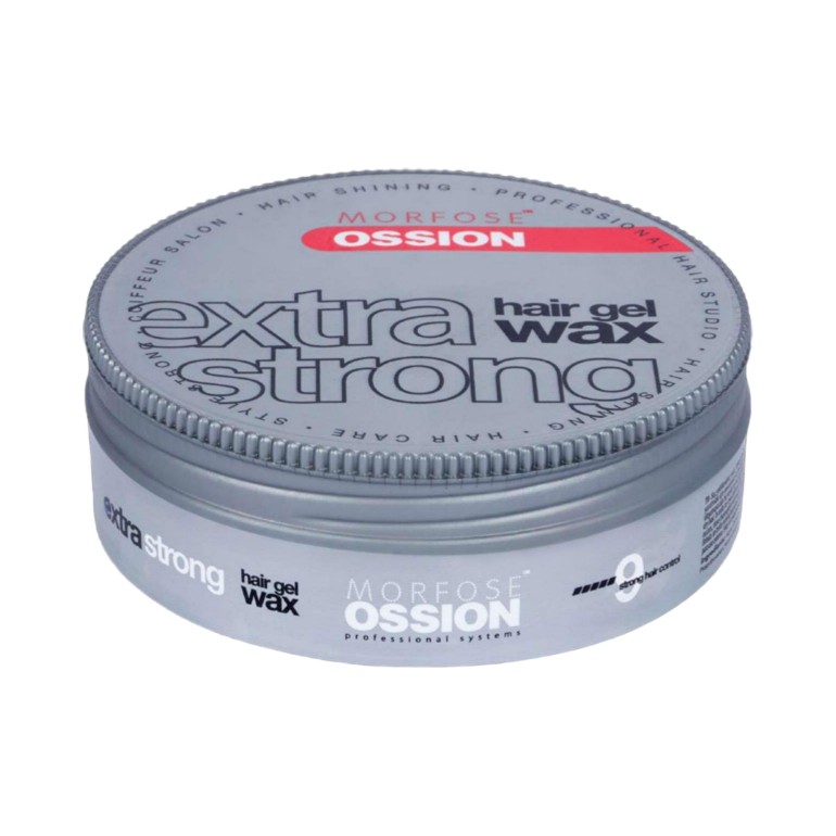 Cera Brillo Nº9 Extra Strong Hair Gel 175 ml OssionGominas y Ceras de FijaciónBarberpro.es