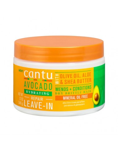 Crema Reparadora Acondicionadora de Aguacate 340 gr Cantu