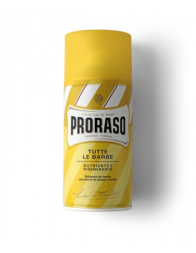 ESPUMA AFEITADO PRORASO LINEA AMARILLA 400 ML