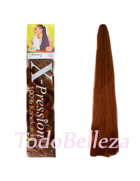 Extensiones de Fibra Kanekalon 33 X-Pression