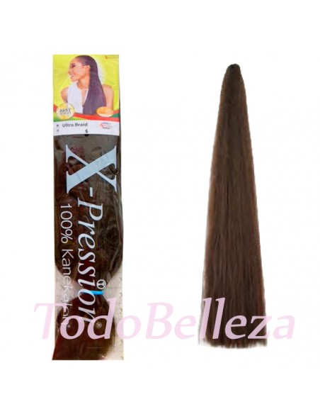 Extensiones de Fibra Kanekalon TB1 Mattegray X-Pression