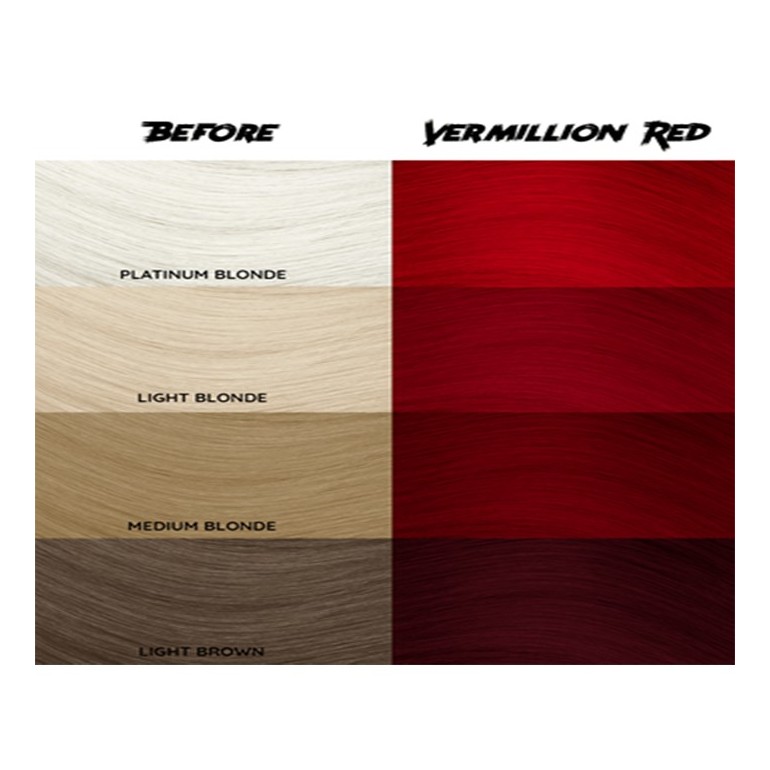 Tinte Semipermanente Rojo Bermellón... Tinte Semipermanente Rojo Bermellón...