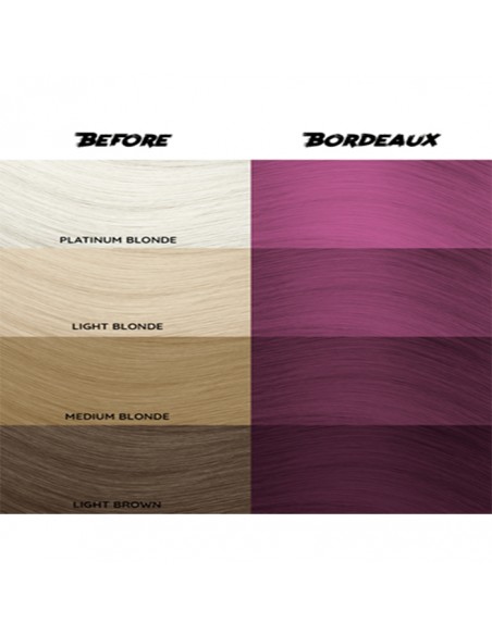 Tinte Semipermanente Burdeos Nº 51 100 ml Crazy Color