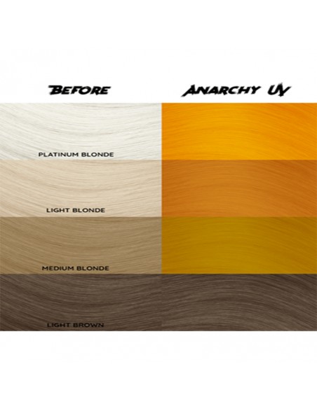 Tinte Semipermanente Naranja Anarchy Nº 76 100 ml Crazy Color