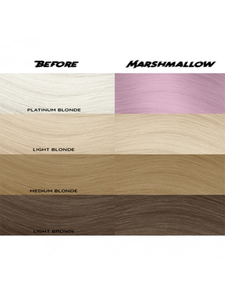 Tinte Semipermanente Rosa Malvavisco Marshmallow  Nº 64 100 ml Crazy Color