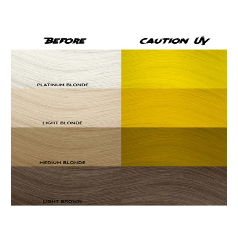Tinte Semipermanente Amarillo Caution... Tinte Semipermanente Amarillo Caution...