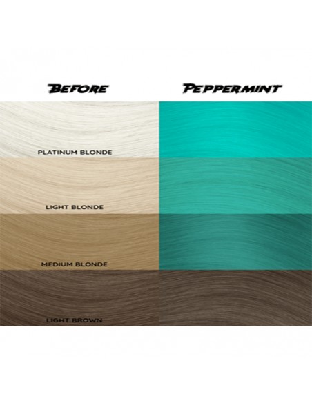 Tinte Semipermanente Menta Peppermint Nº 71  100 ml Crazy Color