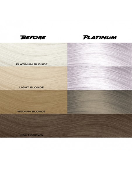 Tinte Semipermanente Platino Nº 28 100 ml Crazy Color