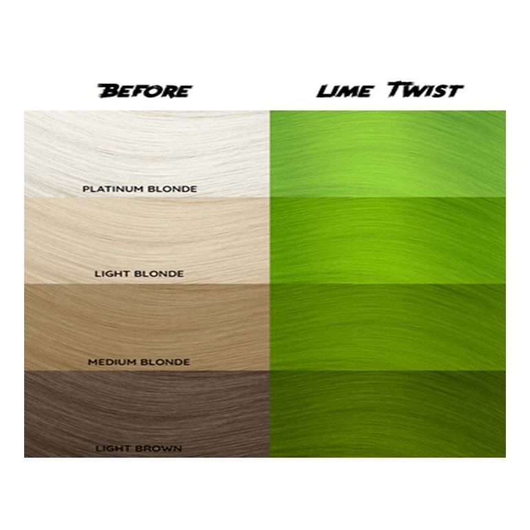 Tinte Semipermanente Verde Lima Twist...