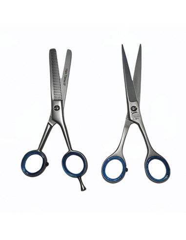Pack Tijeras de Corte 6,5 Pulgadas y Esculpir 6 Pulgadas Métalica HNS