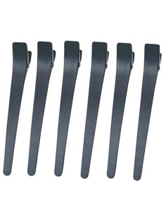 Pinzas Plástico Negras 6...