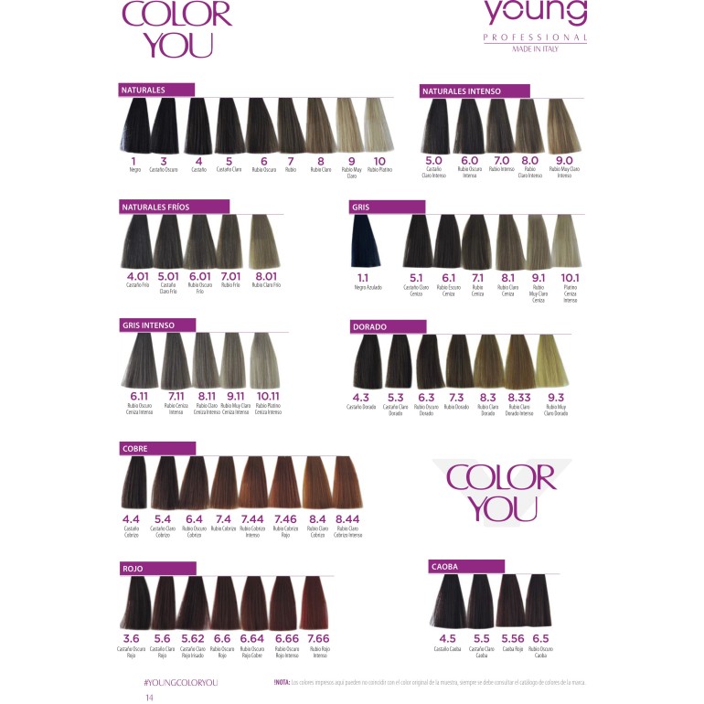 Tinte Color You Y- Plex 100 ml  Young Tinte Color You Y- Plex 100 ml  Young