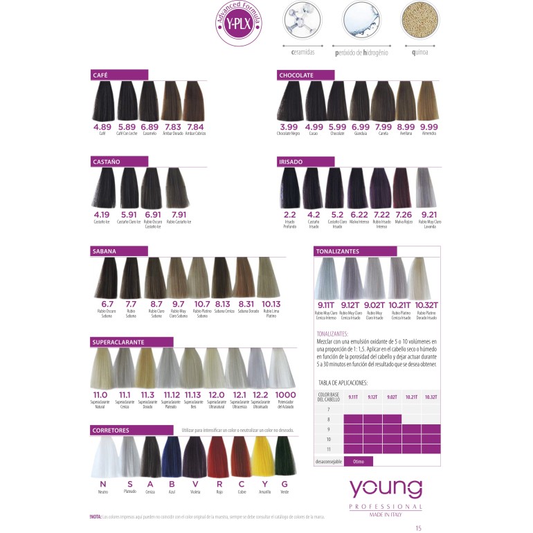 Tinte Color You Y- Plex 100 ml  Young Tinte Color You Y- Plex 100 ml  Young