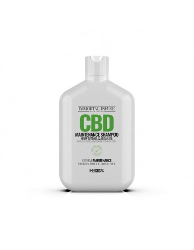 Champú Forticante e Hidratante con CBD y Argan 500 ml Immortal Infuse
