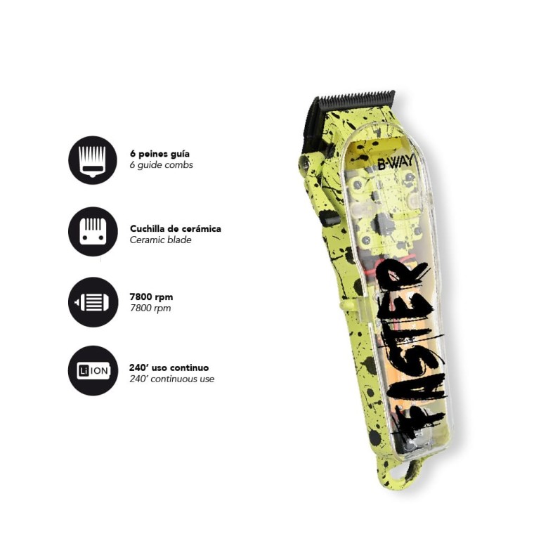 Maquina de Corte Faster Clipper B-Way Maquina de Corte Faster Clipper B-Way