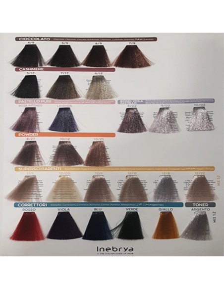 Tinte Inebrya 100 ml