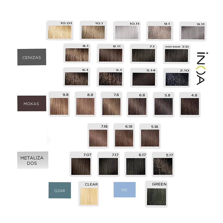 Tinte Inoa 60 ml L´oreal Tinte Inoa 60 ml L´oreal