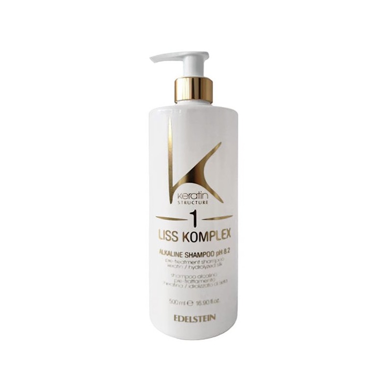 Tratamiento Alisado Paso 1 Champú Alcalino Keratin Structure